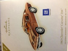 Hallmark 2008 1963 Chevrolet corvette z06