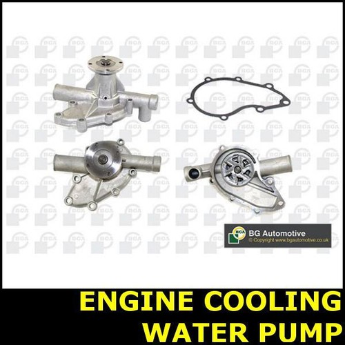 Engine cooling water - cooling, pump