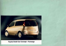press photo / press photo original Toyota Funcargo concept 1997