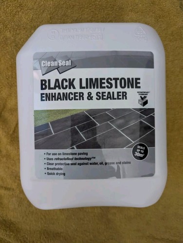 Black limestone sealer - black,