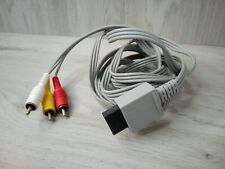 NINTENDO WII TELEVISION AV LEAD - NINTENDO WII LEAD - GAMING RETRO VINTAGE RARE-