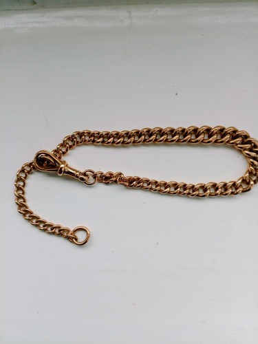 Half albert rose gold 9ct - half,