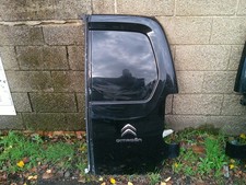 CITROEN BERLINGO PEUGEOT PARTNER DOOR - BARE (REAR DRIVER SIDE) 2010-2018 BLACK