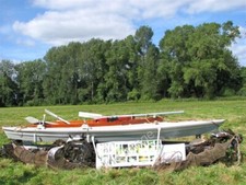 Photo 6x4 Fair on the Yare - Edwardian Gun Punt Claxton/TG3303 2 c2009