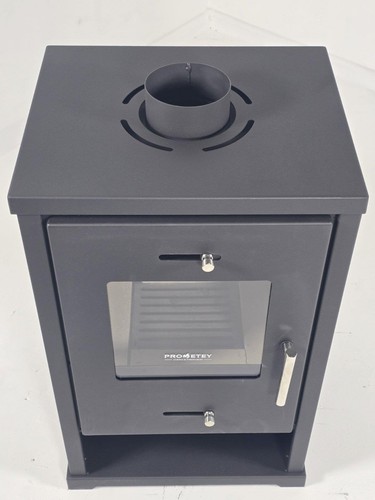 Prometey eko wood - 4, burning