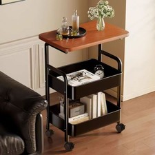 3 Tier Movable Sofa Side Table