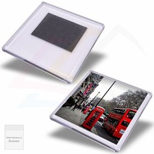 Square Plastic Fridge Magnet