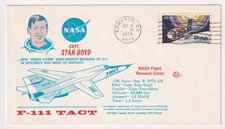USAF NASA F-111 JET TACT Flight 1974 Space Voyage Space Cover C9222D
