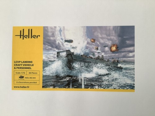 Heller lcvp landing craft - lcvp,