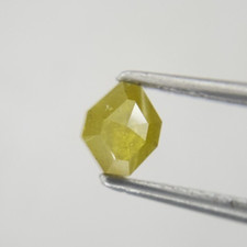0.48ct yellow color antique