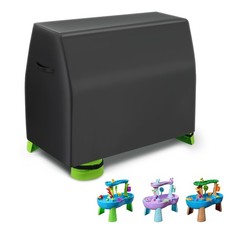 Black Kids Water Table Cover for Step 2,Sand and Water Table Covers Waterproo...