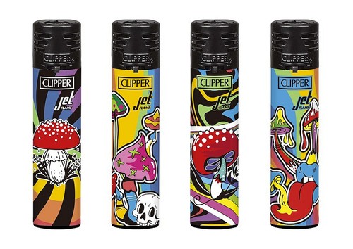 Jet flame rainbow - flame, mushrooms