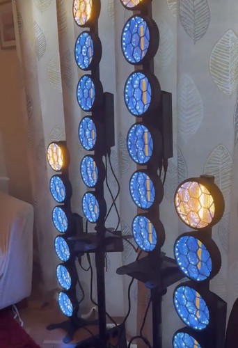 Retro lights par - par,