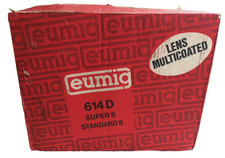 EUMIG 614D Super 8/Standard 8 Reel to Reel Projector PAT Tested/Working/Reels