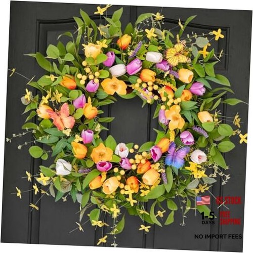 Inch spring summer wreaths - 26,