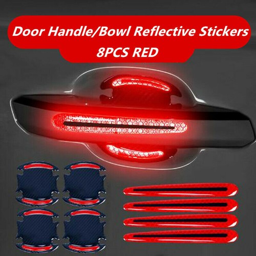 Red reflective strip car - reflective,