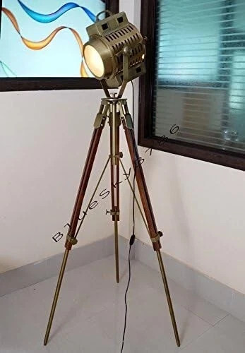 Vintage industrial floor lamp - industrial,