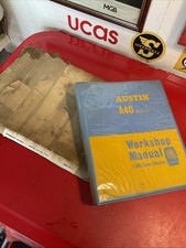 ORIGINAL FACTORY AUSTIN A40 MkI & MkII WORKSHOP MANUAL 1967 PART No. AKD 927G