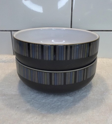 Denby jet stripes cereal - jet,