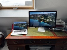 Apple Thunderbolt Display 27 inch Silver, 2560 x 1440 Pixels, A1407 Screen