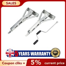 1 Pair Caravan Corner Steady Jack Leg (Galvanised Trailer Steadies Heavy Duty