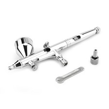 0.2MM Gravity Feed Dual Action Airbrush Kit For Cake Decorating Makeup Nail Art