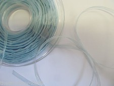 Sheer Organza Ribbon - 50 metre rolls - 14 colours - 3mm Wide -