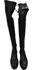 Stuart Weitzman Black Leather