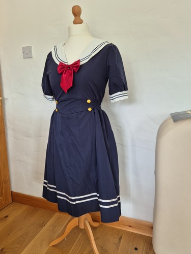 Cute sailor dress navy - sailor,