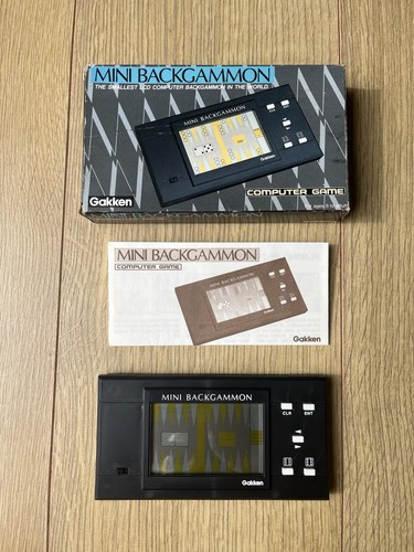 Vintage gakken mini backgammon - vintage,