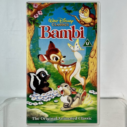Disney bambi video tape - disney,