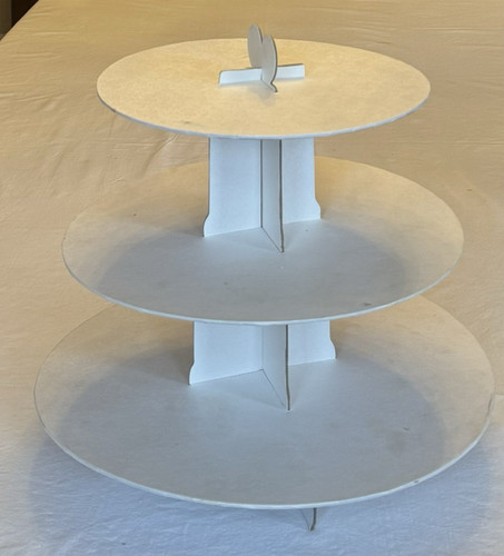 Tier round cardboard cupcake - 3,