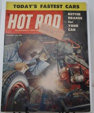 NOVEMBER 1955 HOT ROD  MAGAZINE ROD CUSTOM RAT