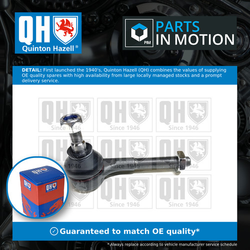 Tie track rod end fits - rod,