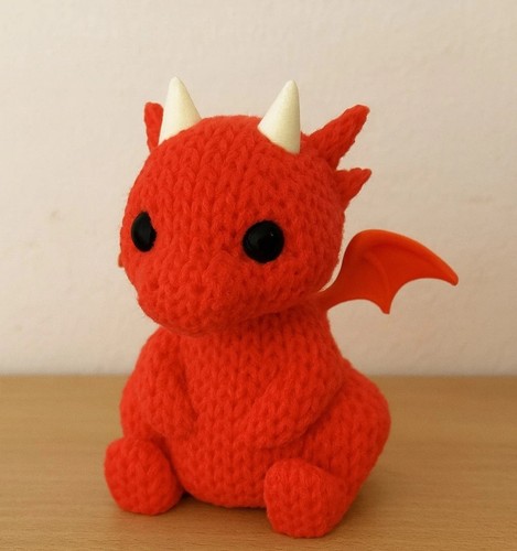 Red welsh dragon ornament - welsh, –