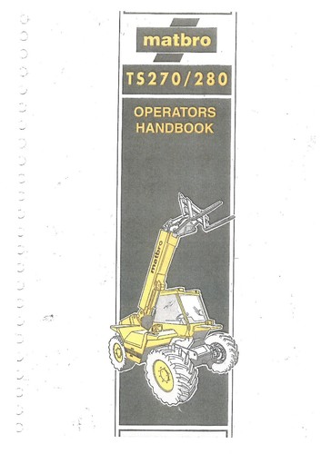 Matbro telehandler ts270 - telehandler, &