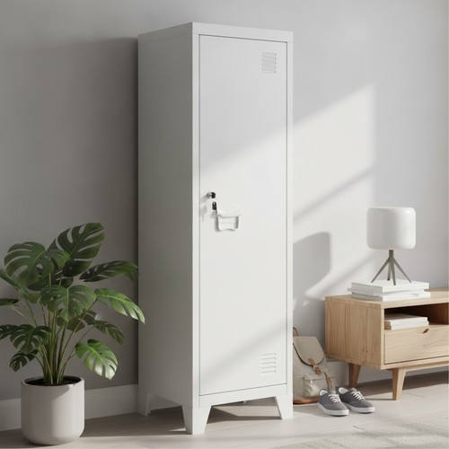 Lockable metal storage cabinet - lockable,