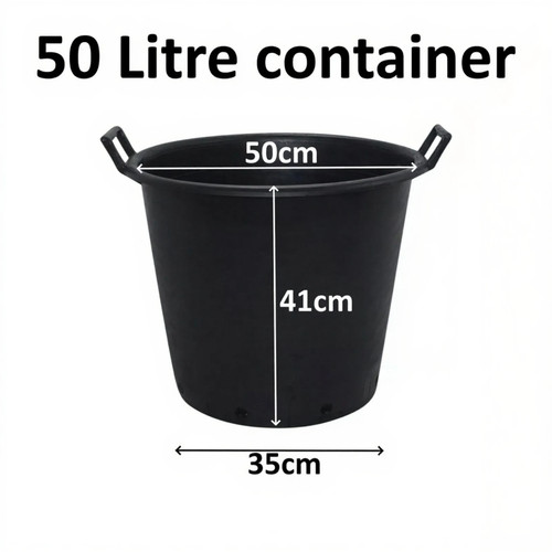 Litre plant pot with - 50,