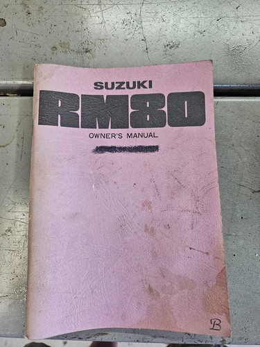 Suzuki rm80 owners manual - rm80,