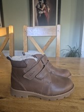 Clarks Boys Heath Snug Tan