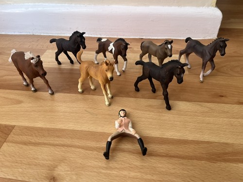 Schleich horse foal toy bundle - schleich,