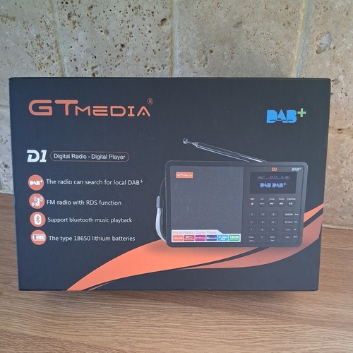 Gtmedia dab radio usb tf - dab/fm,