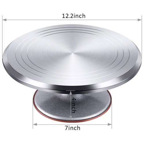 Cake turntable aluminum - turntable,