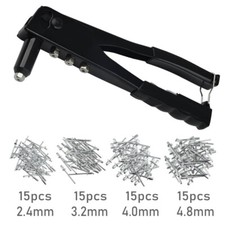 Four-Head Rivet Gun with 60