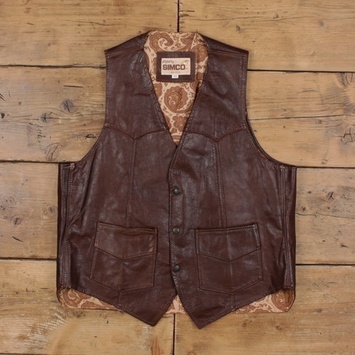 Vintage simco vest mens - vintage,