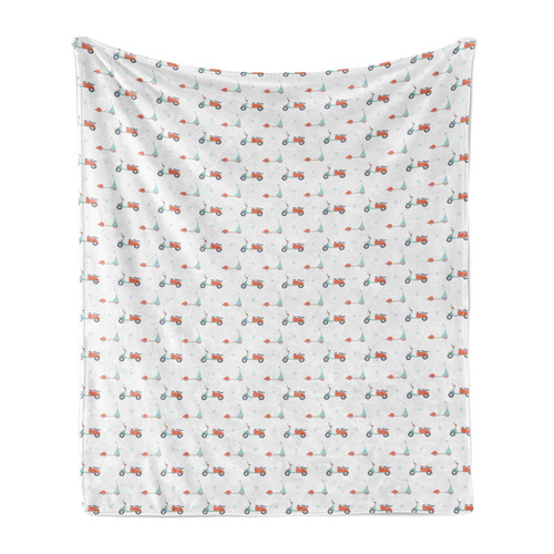 Motorcycle soft flannel fleece - motorcycle,
