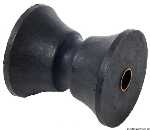 Boat spare pulley - pulley, rubber