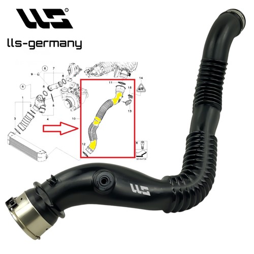 Turbo hose charge air - hose, for