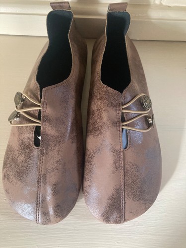 Ladies soft leather mixed - leather,