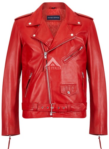 Mens leather jacket - jacket, brando